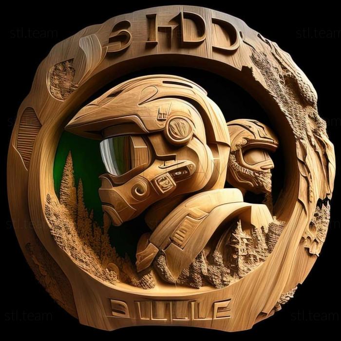 3D model Halo 3 game (STL)